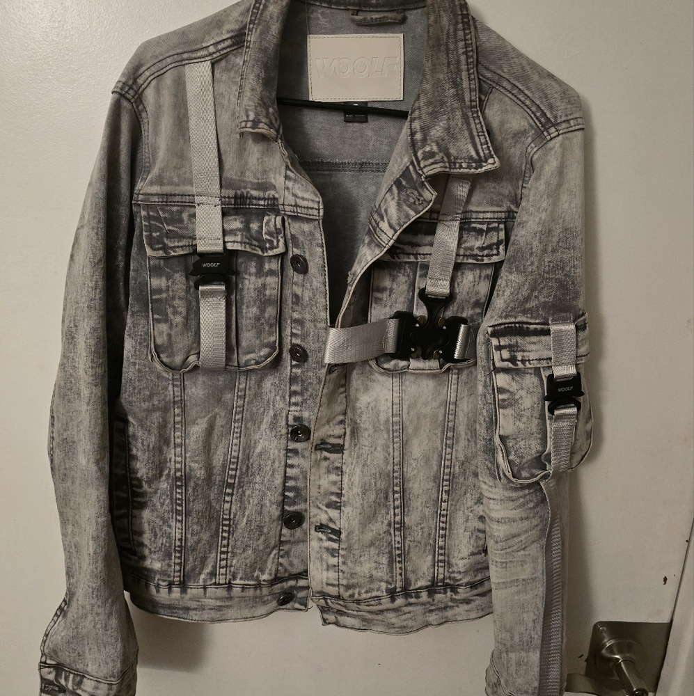 Woolf denim jacket size small